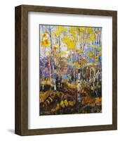 Aspen Impressions-Robert Moore-Framed Art Print