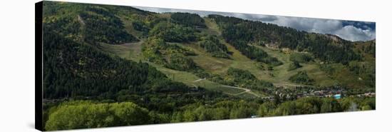 Aspen Mountain Late Summer-Steve Gadomski-Stretched Canvas