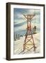 Aspen Ski Lift-null-Framed Art Print