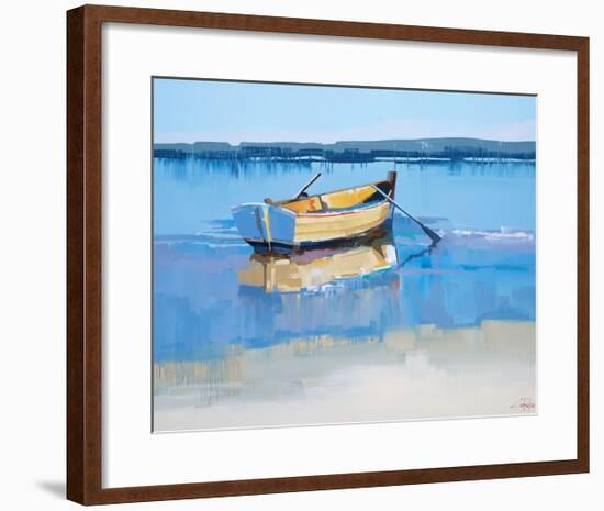 Aspendale Oars-Craig Trewin Penny-Framed Art Print