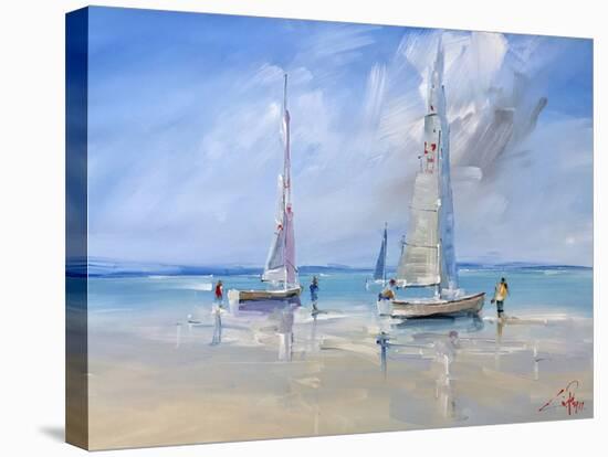 Aspendale Racers-Craig Trewin Penny-Stretched Canvas
