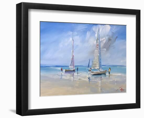 Aspendale Racers-Craig Trewin Penny-Framed Art Print