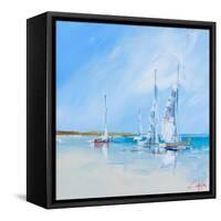 Aspendale Sails 1-Craig Trewin Penny-Framed Stretched Canvas