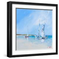 Aspendale Sails 1-Craig Trewin Penny-Framed Art Print