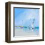 Aspendale Sails 1-Craig Trewin Penny-Framed Art Print