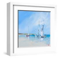 Aspendale Sails 1-Craig Trewin Penny-Framed Art Print