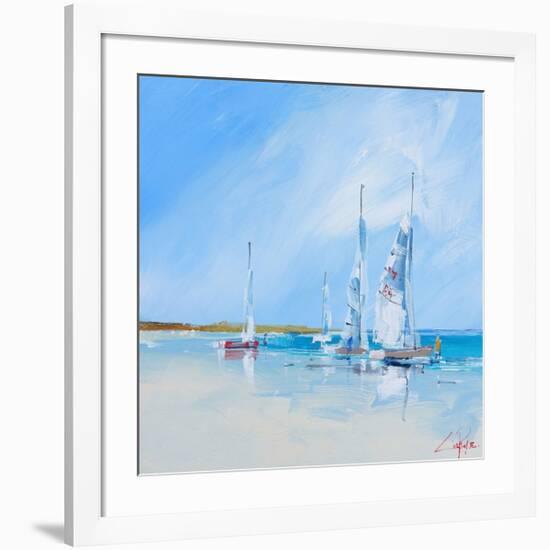 Aspendale Sails 1-Craig Trewin Penny-Framed Art Print