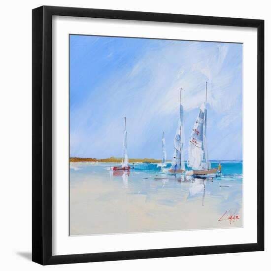 Aspendale Sails-Craig Trewin Penny-Framed Art Print