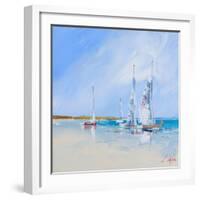 Aspendale Sails-Craig Trewin Penny-Framed Art Print