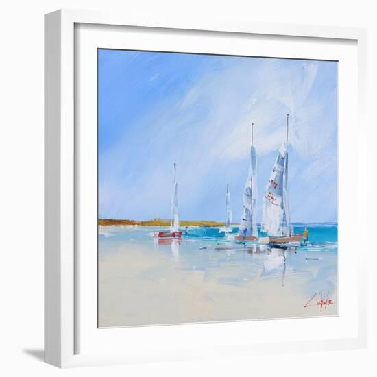 Aspendale Sails-Craig Trewin Penny-Framed Art Print