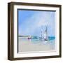 Aspendale Sails-Craig Trewin Penny-Framed Art Print