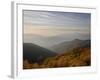 Aspens and Mountain Layers in the Evening, Manti-La Sal National Forest, Utah, USA-James Hager-Framed Photographic Print