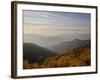 Aspens and Mountain Layers in the Evening, Manti-La Sal National Forest, Utah, USA-James Hager-Framed Photographic Print