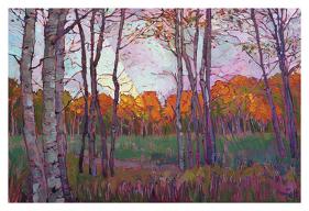 Aspens-Erin Hanson-Framed Art Print