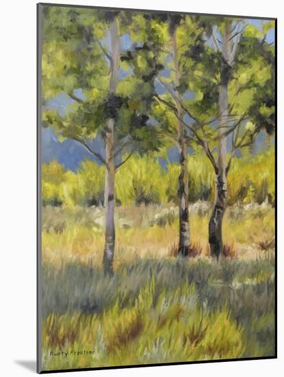 Aspens-Rusty Frentner-Mounted Giclee Print