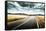 Asphalt Road in Tuscany, Italy-Iakov Kalinin-Framed Stretched Canvas