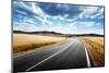 Asphalt Road in Tuscany Italy-Iakov Kalinin-Mounted Photographic Print