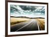 Asphalt Road in Tuscany, Italy-Iakov Kalinin-Framed Photographic Print