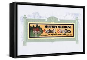 Asphalt Shingles-null-Framed Stretched Canvas