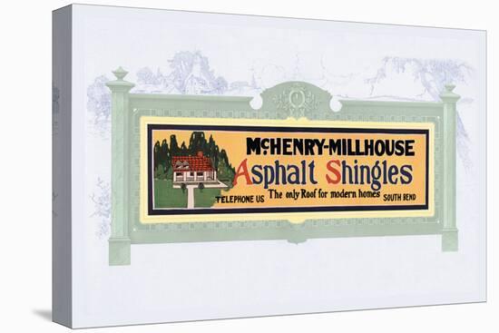 Asphalt Shingles-null-Stretched Canvas