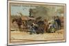 Asphalt Wagon-null-Mounted Giclee Print