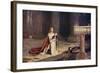 Aspirant Knight Keeping Vigil of Arms for Entry into Knighthood, Illustration from 'Romance and…-John Pettie-Framed Giclee Print