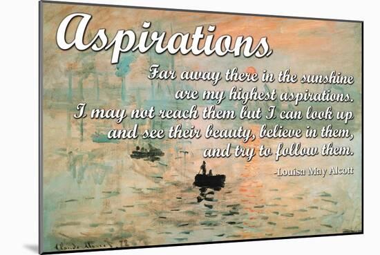 Aspirations-null-Mounted Art Print