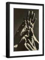 Aspiring Hands-Harold Feinstein-Framed Art Print