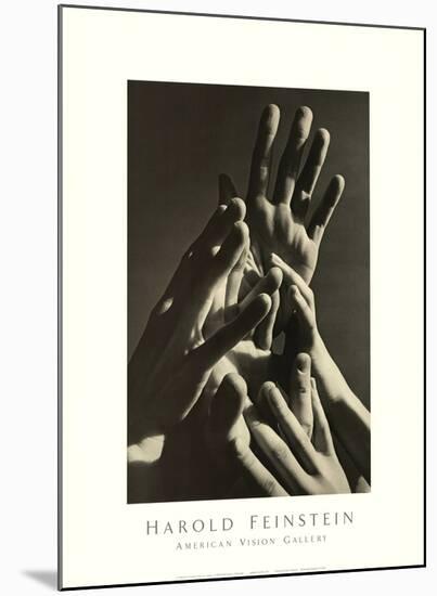 Aspiring Hands-Harold Feinstein-Mounted Art Print