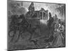 Assassination Attempt on Napoleon Bonaparte-null-Mounted Art Print