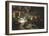 Assassination Attempt on Napoleon III by Felice Orsini in Paris on Jan 14, 1858-null-Framed Giclee Print