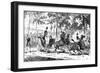 Assassination Attempt on Queen Victoria-Hablot K Browne-Framed Art Print