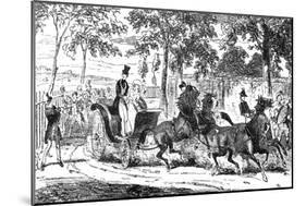 Assassination Attempt on Queen Victoria-Hablot K Browne-Mounted Art Print