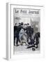 Assassination of a Policeman by an Anarchist, 1895-Lionel Noel Royer-Framed Giclee Print
