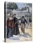 Assassination of Elisabeth of Bavaria by Luigi Lucheni, 1898-null-Stretched Canvas