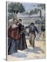 Assassination of Elisabeth of Bavaria by Luigi Lucheni, 1898-null-Stretched Canvas