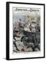 Assassination of Franz Ferdinand, Archduke of Austria, and His Wife Sophie, in Sarajevo-Stefano Bianchetti-Framed Giclee Print