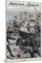 Assassination of Franz Ferdinand, Archduke of Austria, and His Wife Sophie, in Sarajevo-Stefano Bianchetti-Mounted Giclee Print