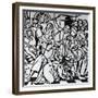 Assassination of Galeazzo Maria Sforza, Tyrant of Milan, in San Stefano Church, 1476. Florentine Wo-null-Framed Giclee Print