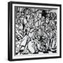 Assassination of Galeazzo Maria Sforza, Tyrant of Milan, in San Stefano Church, 1476. Florentine Wo-null-Framed Giclee Print