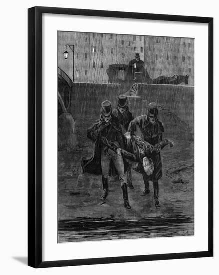 Assassination of General Quesnel-null-Framed Art Print