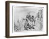 Assassination of Kleber in Cairo, 14 June 1800-null-Framed Giclee Print