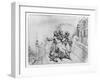 Assassination of Kleber in Cairo, 14 June 1800-null-Framed Giclee Print