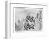 Assassination of Kleber in Cairo, 14 June 1800-null-Framed Giclee Print