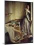 Assassination of Marat by Charlotte Corday by Paul Baudry-null-Mounted Photographic Print