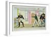 Assassination of Marshal Brune in Avignon, 2 August 1815, 1815-null-Framed Giclee Print