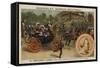 Assassination of President Carnot, Lyon, 1894-null-Framed Stretched Canvas
