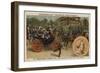 Assassination of President Carnot, Lyon, 1894-null-Framed Giclee Print