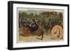 Assassination of President Carnot, Lyon, 1894-null-Framed Giclee Print