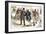 Assassination of President James Garfield in a Washington DC Train Station, 1881-null-Framed Giclee Print
